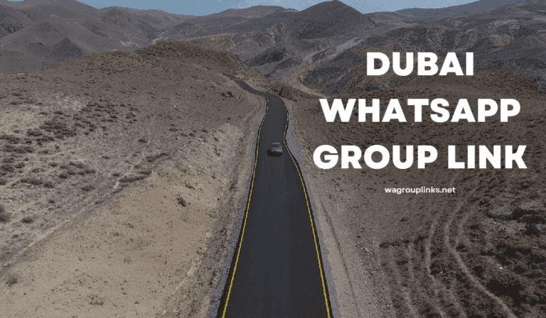 Dubai WhatsApp Group Links